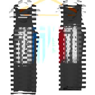 Half Greece Iraq Flag Greek Iraqis Pride Roots Tank Top | Mazezy