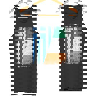 Half Greece Ireland Flag Greek Irish Pride Roots Tank Top | Mazezy