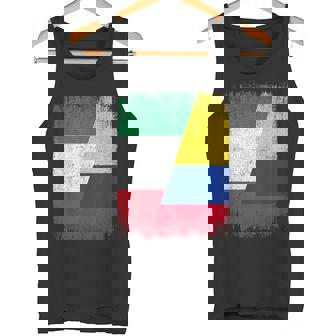 Half Italy Colombia Flag Italian Colombian Pride Roots Tank Top | Mazezy