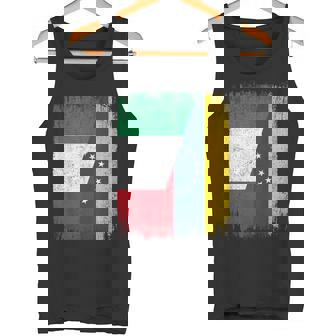 Half Italy Venezuela Flag Italian Venezuelan Pride Roots Tank Top | Mazezy