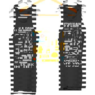 Handyman Craftsman Tools Collector Woodworker Repairman Tank Top | Mazezy