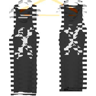 Handyman DIY Home Repair Tools Pocket Graphic Fixologist Dad Tank Top | Mazezy