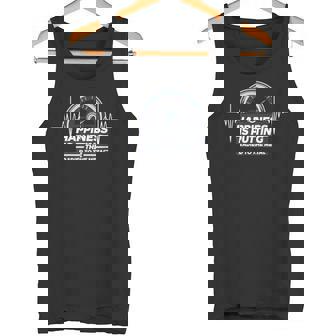 Happiness Is Heartbeat Car Guy Racer Auto Mechanic Tank Top | Mazezy