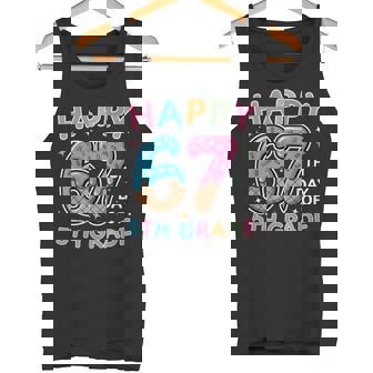 Happy 67th Day Of 5th Grade Ice Cream Drip 67 Days Kids Tank Top | Mazezy