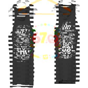 Happy 67th Day Of School Meme 67 Days Of School Kids Tank Top | Mazezy