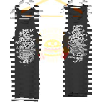 Happy Hamburger Day Celebration Cravings Tank Top Tank Top | Mazezy
