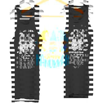 Happy Hanukkah Gnome Chrismukkah Jewish Tank Top | Mazezy
