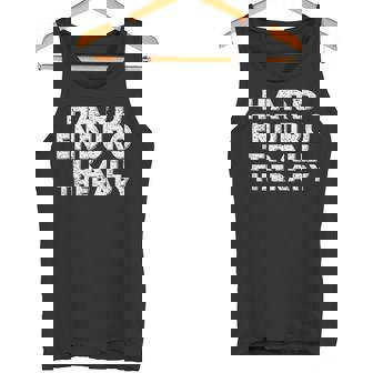 Hard Enduro Trail Therapy Motorcycle Motorsport Dirt Bike Tank Top Tank Top | Mazezy