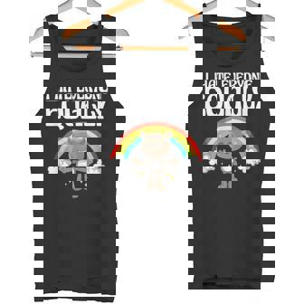 I Hate Everyone Equally 反社会的猫 内向的 タンクトップ - Kawaiitshirt