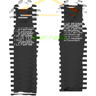 I Hate Programming It Works I Love Programming タンクトップ - Kawaiitshirt