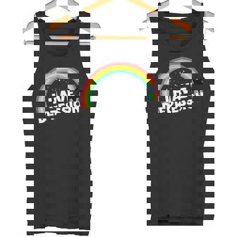 I Have Depression 面白いメンタルヘルスリマインダーギフト タンクトップ - Kawaiitshirt