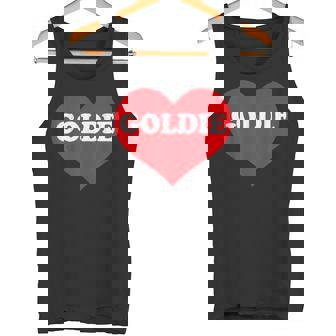 I Heart Goldie I Love Goldie カスタマイズ可 タンクトップ - Kawaiitshirt