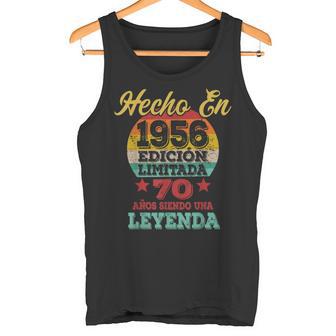 Hecho En 1956 Edición Limitada Cumpleaños 70 Años Camiseta sin mangas - Regaloses