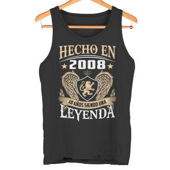 Hecho En 2008 Cumpleaños 18 Añosiendo Una Leyenda Camiseta sin mangas - Regaloses