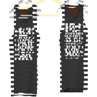 Help I’m Trapped On A Ship With My Family Cruise Tank Top Tank Top | Mazezy