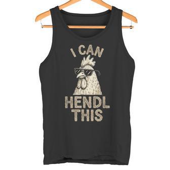 I Can Hendl This Hühner Züchter Hennen Geflügel Bauer Tank Top - Geschenkecke