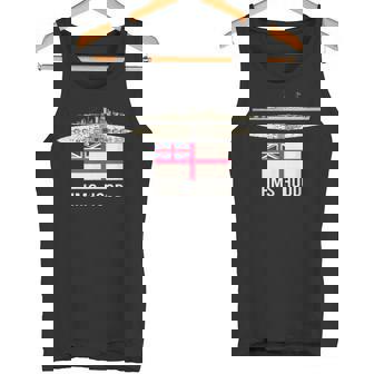 Hms Hood イギリス戦艦図 海軍旗 タンクトップ - Kawaiitshirt