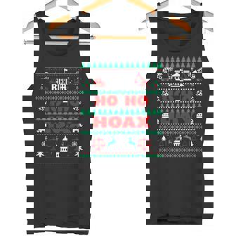 HO HO Hoax House Congress Justice Ugly Christmas Tank Top | Mazezy