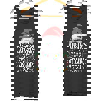 Holiday Season Fun Santa Hat Christmas In Tallinn 2025 Tank Top Tank Top | Mazezy