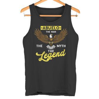 Hombre Abuelo Hombre Mito Leyenda Abuelo Abuelo Abuelo Familia Camiseta sin mangas - Regaloses