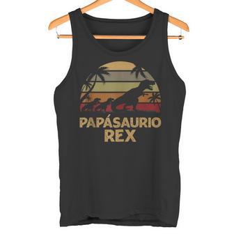 Hombre Papá Divertido Día Del Padre Papásaurio Rex Dino In Mangas Camiseta sin mangas - Regaloses