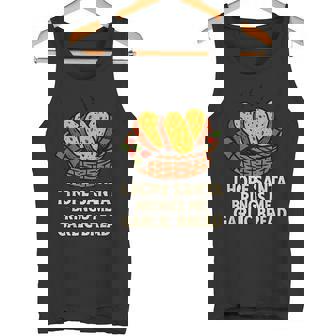 I Hope Santa Brings Me Garlic Bread Tank Top | Mazezy