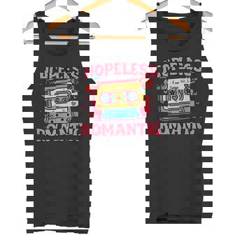 Hopeless Romantic Quote Tank Top | Mazezy