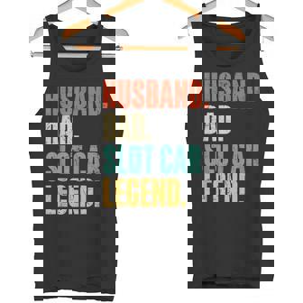Husband Dad Slot Car Legend RC Cars Tank Top | Mazezy