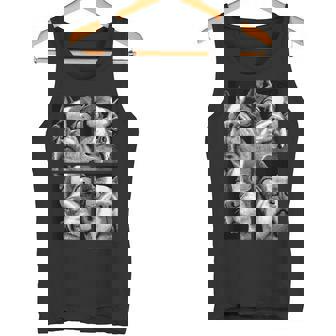 Hypnotic Boston Terriers Weird Eyes Weirdcore Halloween Dogs Tank Top Tank Top | Mazezy