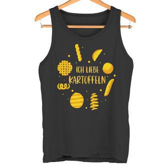 Ich Liebe Kartoffeln Kartoffelariationen Tank Top - Geschenkecke