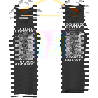 Iād Rather Be Storm Chasing Tornado Hurricane Tank Top | Mazezy