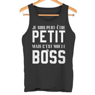 Idée Cadeau Chef Drôle Jeuis Petit Mais C'est Moi Le Boss Débardeur e - Cadeauxyz