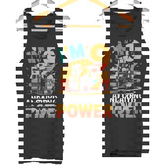 IM 9 And Carrying Power Forklift Birthday Tank Top | Mazezy