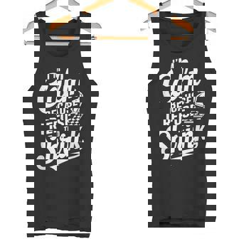 I’m Calm Because I Refuse To Shrink Or Break Down Introvert Tank Top | Mazezy