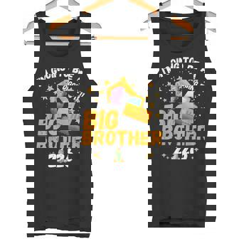 I'm Going To Be Big Brother 2026 Dinosaur Truck Boy Toddler Tank Top | Mazezy