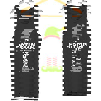 I'm The Postman Elf Christmas Xmas Postal Worker Tank Top | Mazezy