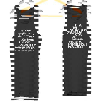 I'm A Proud Dad Of A Awesome Manicurist Tank Top | Mazezy