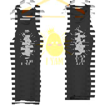 I'm Yam She's My Sweet Potato Couples Matching Thanksgiving Tank Top Tank Top | Mazezy