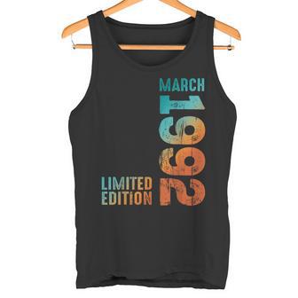 Impresionante Edición Limitada Marzo 1992 Retro 1992Intage 1992 Camiseta sin mangas - Regaloses