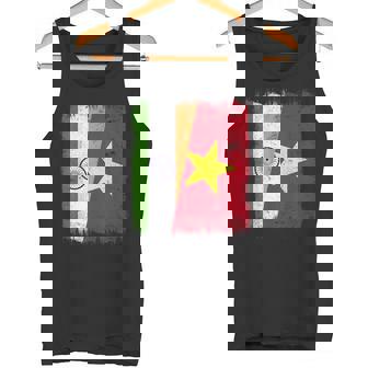 India Vietnam Half Flag Indian Vietnamese History Tank Top | Mazezy