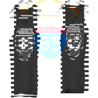 Interstate 85 Sign I-85 Highway Georgia South Carolina Tank Top | Mazezy