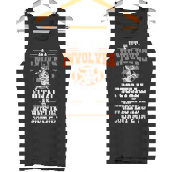 If It Involves Football And Wrestling Count Me Fan Tank Top Tank Top | Mazezy