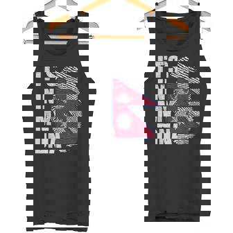 It's In My Dna ネパール ネパール国旗 指紋 タンクトップ - Kawaiitshirt