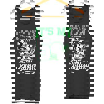 It's My 5th Birthday Boy Soccer Ball 5 Year Old Number Five Tank Top | Mazezy