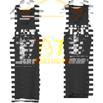 It's My 7th Birthday Guinea Pig 7 Years Old Tank Top Tank Top | Mazezy