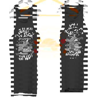 I’Ve Got a Lot On My Plate Right Now Thanksgiving Tank Top | Mazezy