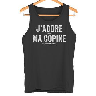 J'adore Ma Copine Drôle Console Jeuxidéo Homme Cadeau Débardeur e - Cadeauxyz