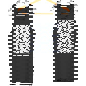 Japanese Sea Wave Pattern For Sailor Seaman Fisherman Tank Top | Mazezy