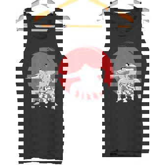 Japaneseumo Wrestler Japan Anime タンクトップ - Kawaiitshirt