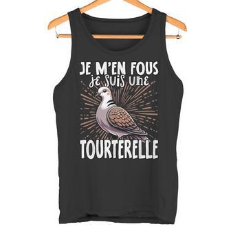 Je M'en Fous Jeuis Un Tourterelle Mignon Tourterelle Débardeur e - Cadeauxyz